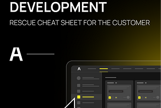 Website development. Rescue cheat sheet for the customer.