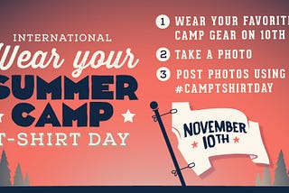 Proud of #CampTShirtDay