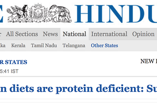 Protein Deficient Country