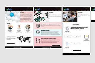 Business’s website design — a short UX case study