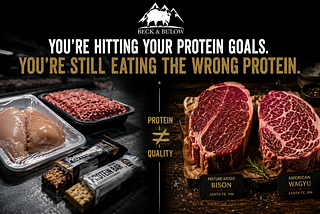 You’re Hitting Your Protein Goals. You’re Still Eating the Wrong Protein.