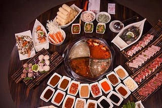 A very unique steamboat must try in hotpot kl which is Red Inn Hotpot