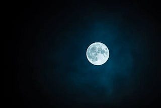 Amidst full moon night, her eyelids couldn’t veil the silvery shine surpassing the darkness of the…