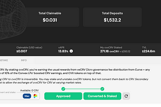 How to Use Convex & Curve for Crypto Stake