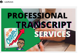 TOP 6 TRANSCRIPTION SELLERS ON FIVERR