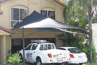 Driveway Sail Shades Design for Your Style