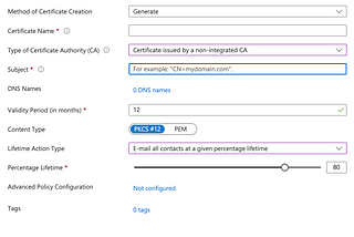 Add third party SSL to Azure App Service