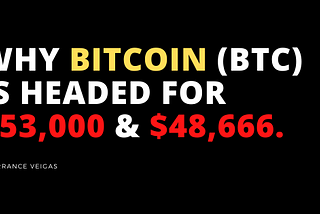Bitcoin (BTC) is headed for $53,000 & $48,666. Here’s why?