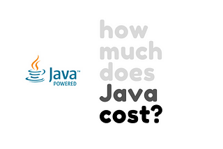 How much does Java cost?