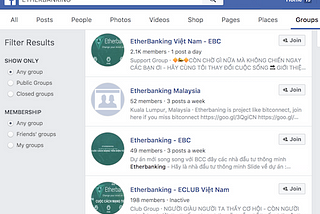 Cảnh báo: đồng tiền Etherbanking là một trò lừa đảo