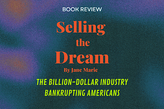 Pyramid Schemes and the American Dream