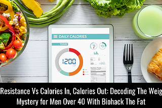 Insulin Resistance Vs Calories In, Calories Out: Decoding The Weight Loss Mystery for Men Over 40…