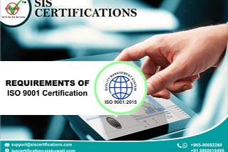 Requirements of ISO 9001 Certification