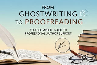 What Do Book Writing Services Actually Do? A Menu of Services