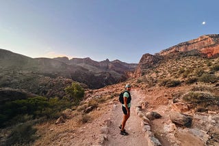 The Grand Canyon Rim-to-Rim-to-Rim Run