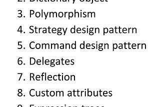 Switch case statement is not preferred in some cases in OOP as it breaks the Open Closed Principle…