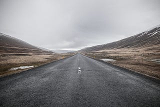 Mountainous road