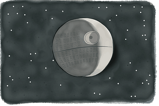 How to apologize for the Death Star explosion.