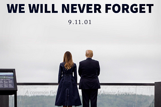 President Donald J. Trump Observes a Moment of Silence for the Victims of 9/11 (A One-Act Play)