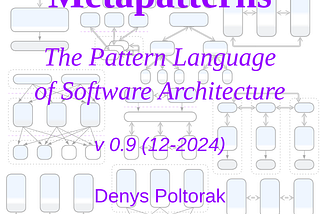 (free book) Architectural Metapatterns: The Pattern Language of Software Architecture (version 0.9)