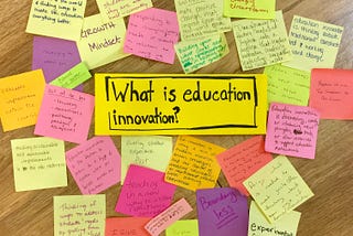 What is education innovation? #EduCommunity Answers (Part 1 of 5)