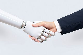 Robot Human handshake