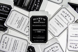 Mary’s Medicinals Transdermal Cannabis CBD Patches (Photo Credit: Alex L. Person)