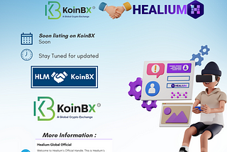 Healium (HLM) Token Makes Debut on KoinBX Exchange