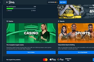 Stake: Bitcoin Casino & Sports Betting-Platform