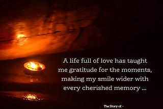 The Gratitude Moments