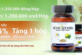 Neurozextra — sản phẩm giúp bổ não tăng cường trí tuệ
