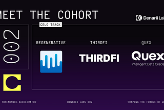 Denarii Labs: Introducing the Projects Accepted into the Celo Tokenomics Accelerator Track