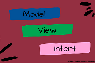 Android MVI (Model-View-Intent) Architecture — Example code