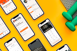 App Academia PM Fit — Case de Produto