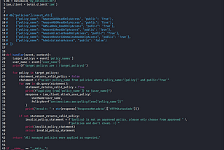 CloudGoat: vulnerable_lambda