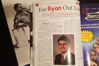 My Remarks on the Occasion of the Launch of Paul Ryan Magazine