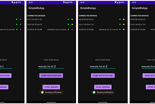 Run Scripts on Your Laptop From The Smartphone Using Bluetooth LE