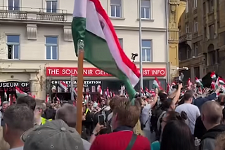 Tens of Thousands Rally Against Orban’s Government in Budapest
