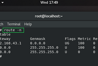 Create a setup so that you can ping Google but not able to ping Facebook from same system(In RHEL8).