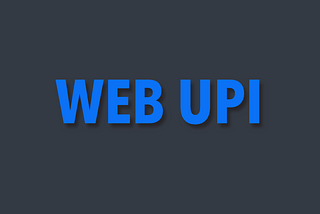 Web (View) and UPI