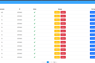 C2 Web Server  for RAT