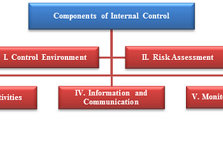5 components of internal control