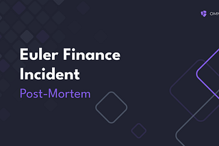 Euler Finance Incident Post-Mortem