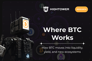 How BTC Leaves Mainnet and Starts Working