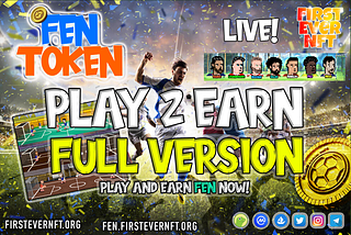 First Ever NFT P2E Game Is Live!