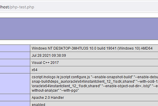 Installing a Local Web Server with PHP Support on Windows