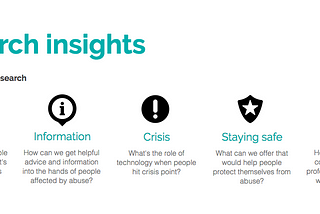 What are the priorities, needs and opportunities for digital in the domestic abuse sector?