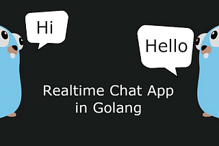 Realtime chat app in Golang