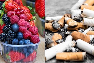Should I Smoke Cigarettes Or Eat Berries Every Day?