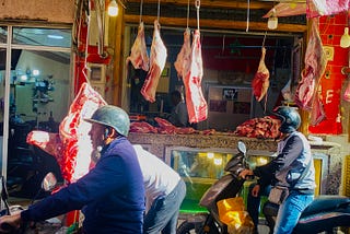 O motoqueiro da Medina